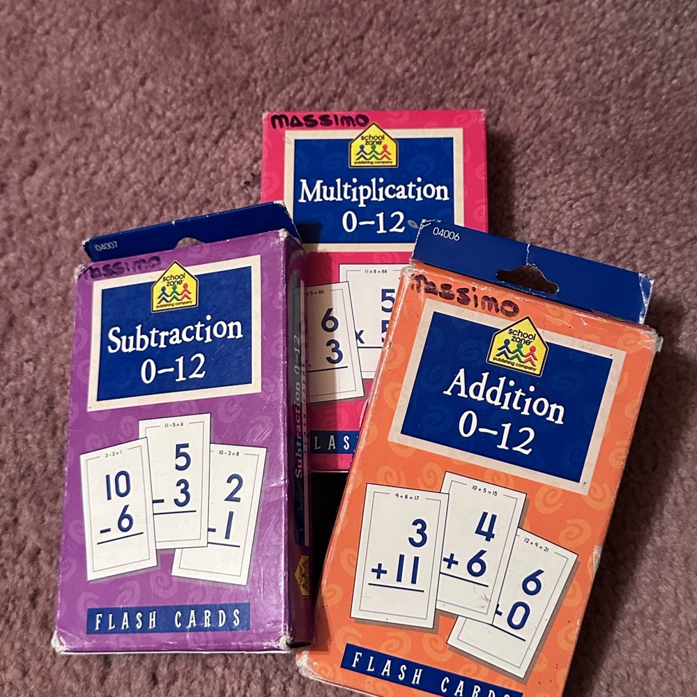 Math Flash Cards - Picture 7 of 8